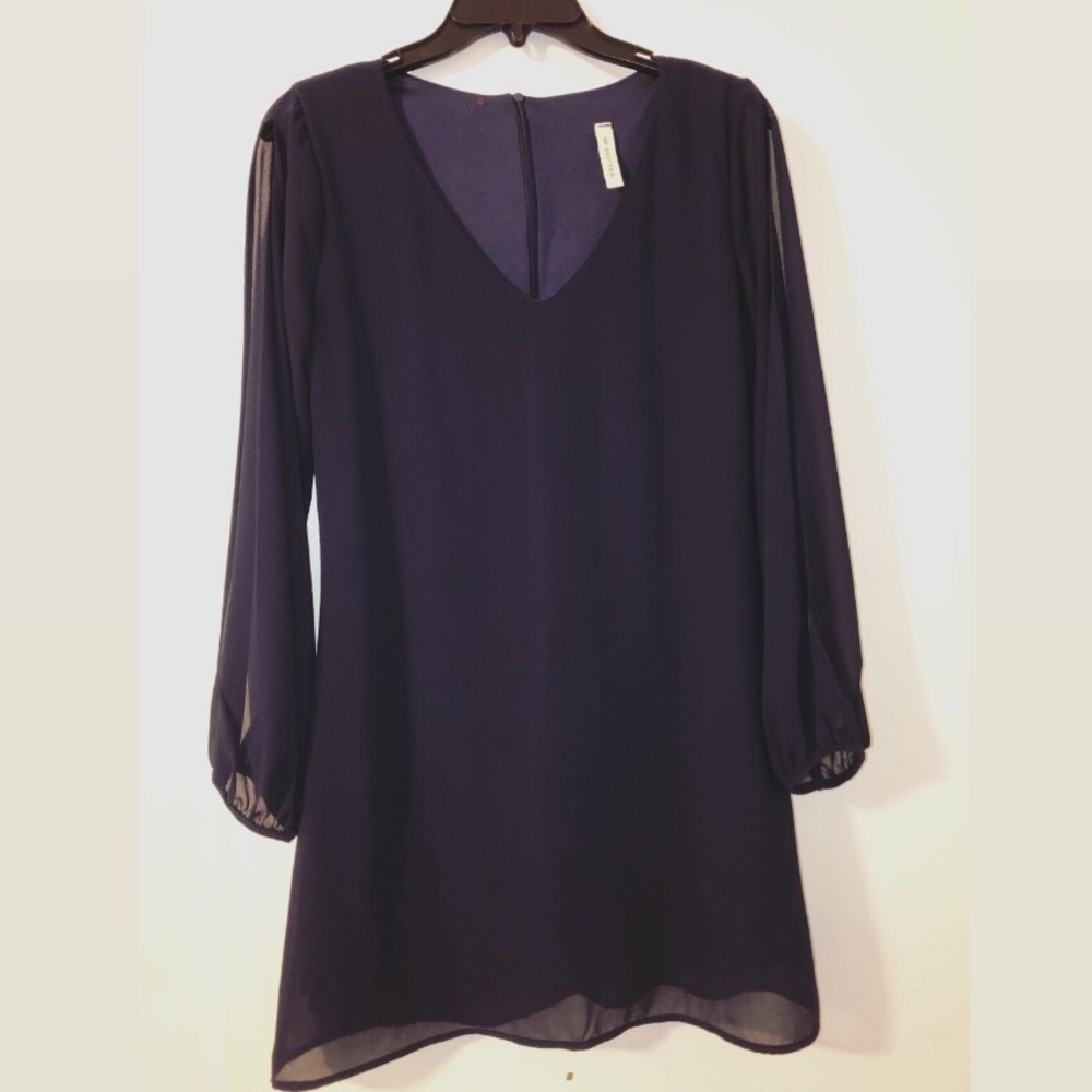 Navy blue dress